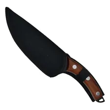 Faca Artesanal Para Carne Peixe Caça Pesca Camping Militar Foto mini 2