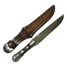 Faca Bianchi Rodizio Churrasco 8 Polegadas Inox Com Bainha Foto mini 2