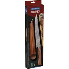 Faca Butcher Tramontina Inox C/ Bainha De Couro N么made 10 Foto mini 4