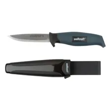 Faca C/ Lâmina Reta De Aço Com Coldre 408500 - Wolfcraft Cor Não Tem Foto mini 1