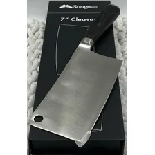 Faca Cutelo Profissional De 7 Polegada Aço Inoxidável Solige Foto mini 4