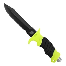 Faca De Mergulho Sub Inox 28cm Albatroz Qs-212 Com Cinto Foto mini 4