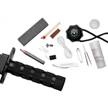Faca Delta Aço 420 Kit De Sobrevivencia Multifunção Cor Unica Foto mini  2