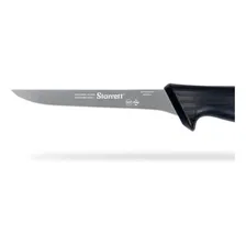 Faca Desossa 15cm Preta Reta Estreita Starrett Bkb104-6 Foto mini  3