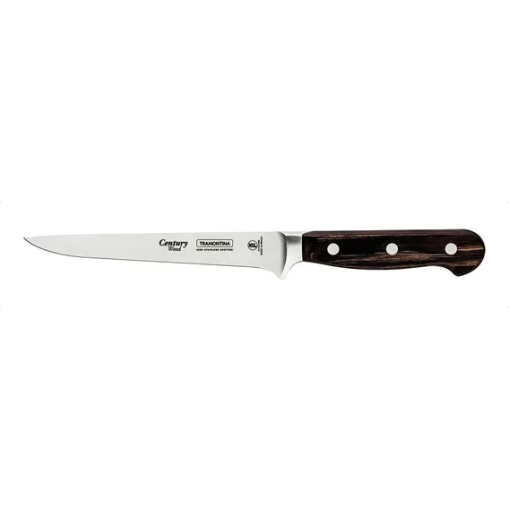Faca Desossar 28cm Tramontina Century Madeira 6 Aço Inox Foto 1