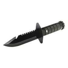 Faca Explorer Baioneta SobrevivĂȘncia Militar Preto Foto mini 3