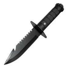 Faca Explorer Baioneta SobrevivĂȘncia Militar Preto Foto mini 2