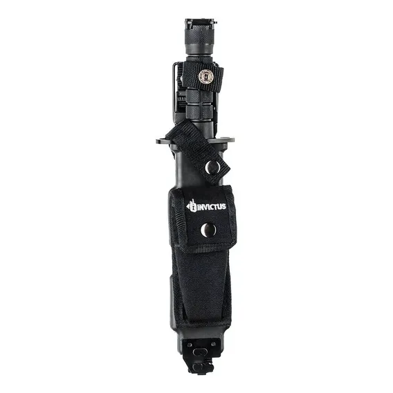 Faca Explorer Black Invictus Uso Tático E Outdoor Com Bainha Foto 1