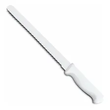 Faca Inox De Serra Com Cabo Anatômico Para Pães Foto  mini 1