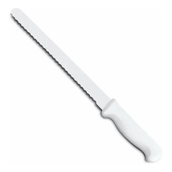 Faca Inox De Serra Com Cabo Anatômico Para Pães Foto 1