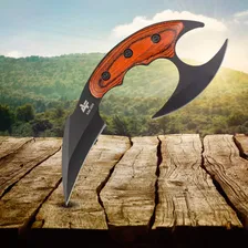 Faca Karambit Lâmina Dupla Drakat Afiada Defesa E Combate Foto mini  2