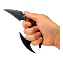 Faca Karambit Lâmina Dupla Drakat Afiada Defesa E Combate Foto mini  3
