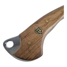 Faca Kukri Full Tang Artesanal De Churrasco 3mm Aço Madeira Foto mini 3
