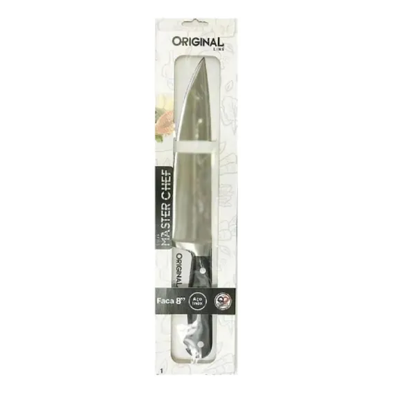 Faca Marter Chef Aço Inox Profissinal Foto 1