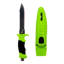 Faca Mergulho Cetus Orca 14,5cm Orca Cor Amarelo Foto mini 2