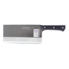 Faca Oriental Cutelo Grande Multiuso Inox 32x10cm Foto mini 4