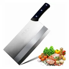 Faca Oriental Cutelo Grande Multiuso Inox Select Master 32cm Foto  mini 1