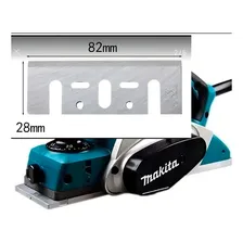 Faca P/ Plaina 82mm C/ 02 Makita D-72207 Foto mini 2