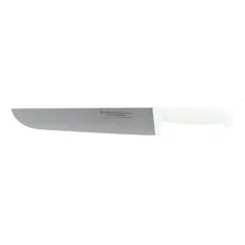 Faca Para Carne Açougueiro Aço Inox 10 Cabo Branco Western Foto mini 1