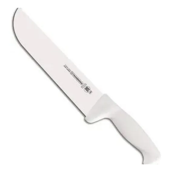 Faca Para Carne Churrasco Açougueiro Em Aço Inox 8 Western Cor Branco Foto 1