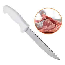 Faca Para Desossar 29cm Osso Carne Premium Lâmina Aço Inox Cor Branco Foto mini 1