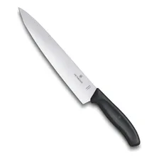 Faca Para Fatiar Swiss Classic 22cm Preta Victorinox Foto mini  2