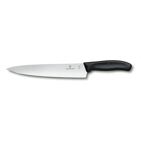 Faca Para Fatiar Swiss Classic 22cm Preta Victorinox Foto 1