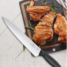 Faca Para Fatiar Swiss Classic 22cm Preta Victorinox Foto mini 4