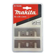 Faca Para Plaina 82mm 2 Laminas Hss D-16346 Makita Foto mini 1