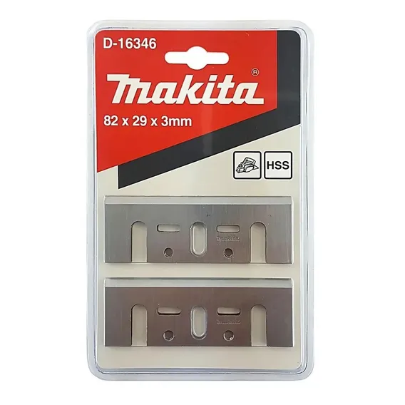 Faca Para Plaina 82mm 2 Laminas Hss D-16346 Makita Foto 1