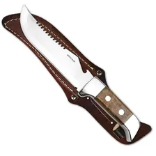 Faca Pesca Caça Esportiva Inox 7 Pol C/ Bainha Bianchi Foto mini 3