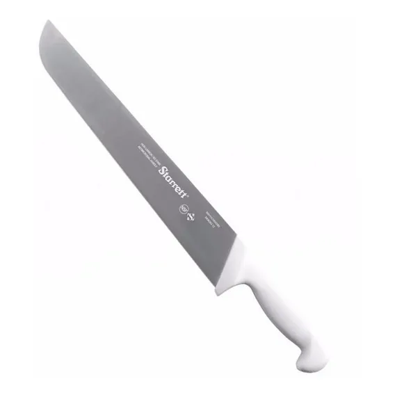 Faca Profissional Açougueiro 35cm/14'' Cabo Branco Starrett Foto 1