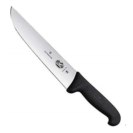 Faca Profissional Cabo Fibrox 20cm Victorinox 5.5203.20 Cor Preto Foto 1