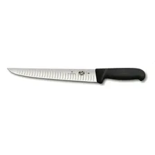 Faca Profissional Churrasco Victorinox Sulcos Lâmina 25cm Cor Cinza Claro Foto mini 1