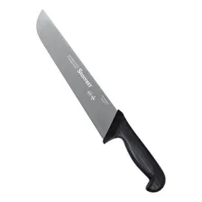 Faca Profissional Inox Açougueiro Churrasco 25cm Starrett Cor Vermelha Foto mini 1