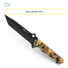 Faca Tática Ntk Diutac Pesca Caça Trilha Camping Aço Inox Foto mini 2