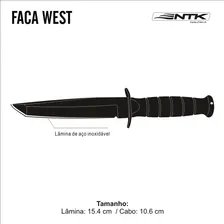 Faca Tática West Cutelaria - Nautika Foto mini 4