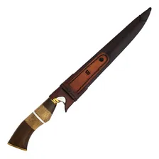 Faca Tradicional Para Churrasco Sg 10'' Aço Cirúrgico Imbuia Foto mini 4