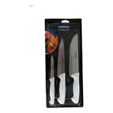 Faca Tramontina Cozinha Inox 3pecas 24499811 Foto  mini 1