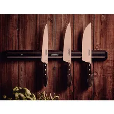 Faca Tramontina Para Carne 8 Em Aço Inox E Cabo Castanho Po Foto mini 3
