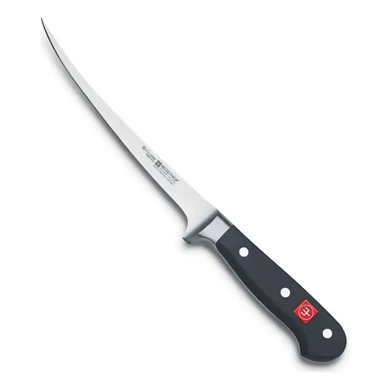 Faca Wüsthof Para Filetar Classic 7'' Pol 4622 Cor Preto Foto 1