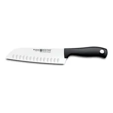 Faca Wüsthof Santoku Silverpoint 7 Pol 4184/17 Cor Preto Foto mini 2