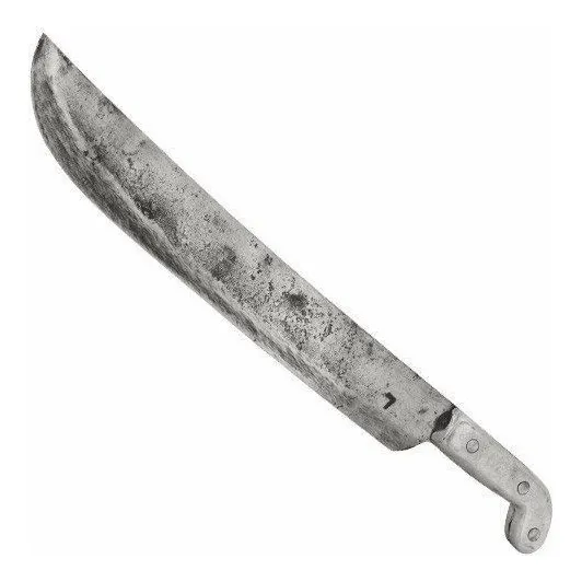 Facao Ferreiro Artesanal 16 Pol. 53cm Cabo Em Aluminio Foto 1