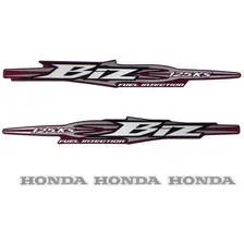 Faixa Adesiva Kit Completo Honda Biz 125 Ks 2009 Vermelha Foto  mini 1