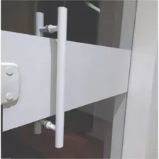 Faixa Adesiva Sinalização Porta De Vidro Anti Trombada Cor Branco Foto mini 1