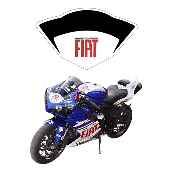 Faixa Adesivo Bola Para Yamaha Fiat 14144 Foto 1