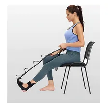 Faixa Alongamento Dor Pés Perna Fascite Plantar Pilates Yoga R78 Foto mini 2