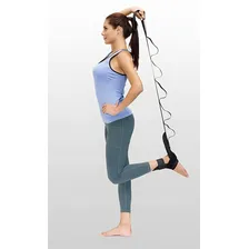 Faixa Alongamento Dor Pés Perna Fascite Plantar Pilates Yoga R78 Foto mini 3