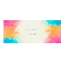 Faixa Banner Em Lona Sua Arte Personalizada- 300x100cm Cor Azul Foto mini 1