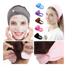 Faixa Cabelo Atoalhada Facial P Cabeça Maquiagem 24 Atacado Foto mini 2